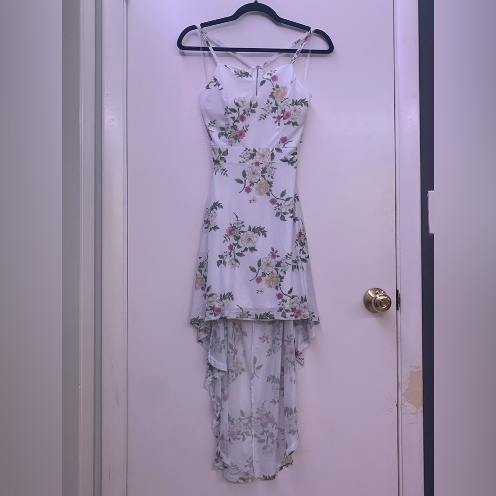 NOBO Notch Neck Dress with Lace Back